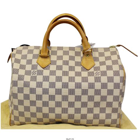 louis vuitton speedy 30 damier azur replica|authentic louis vuitton speedy 30.